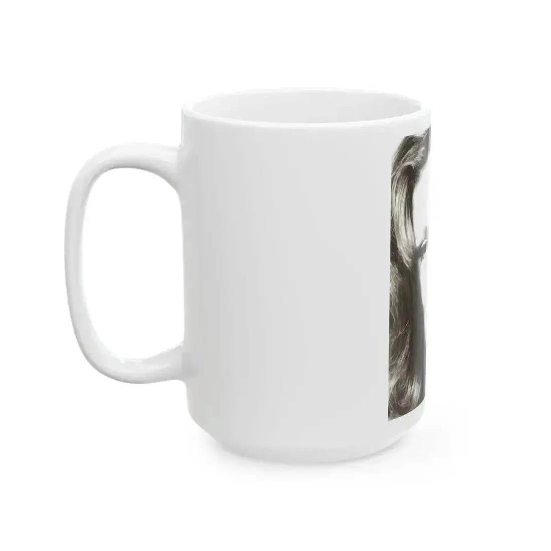 Diana Rigg #04 (Vintage Female Icon) White Coffee Mug - Go Mug Yourself