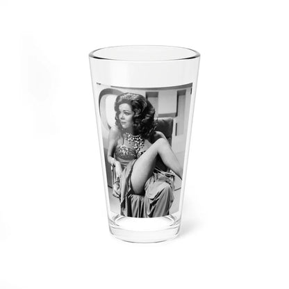 Diana Rigg #05 (Vintage Female Icon) Pint Glass 16oz-16oz-Go Mug Yourself