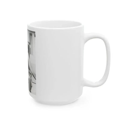 Diana Rigg #05 (Vintage Female Icon) White Coffee Mug - Go Mug Yourself