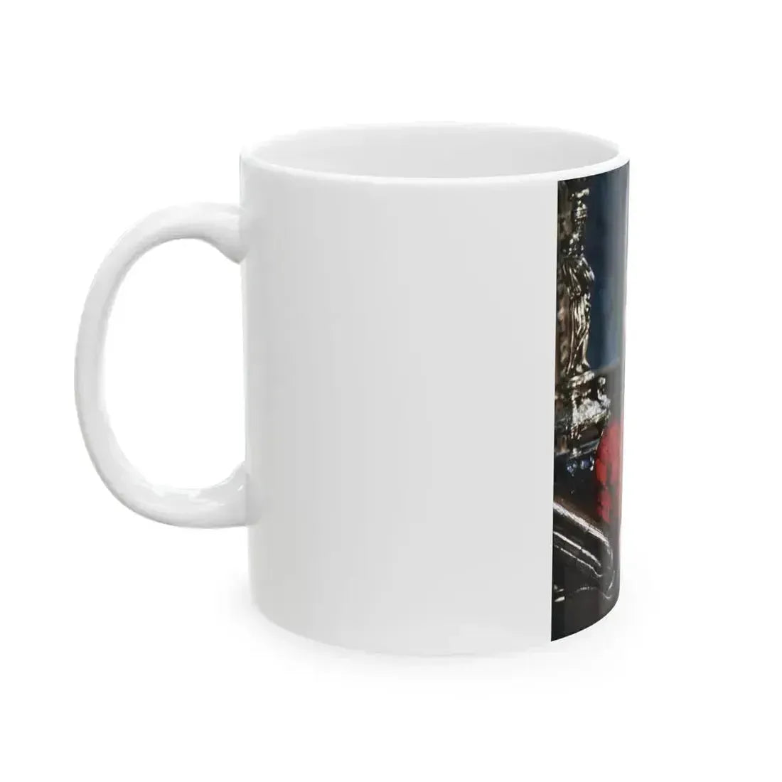 Diana Rigg #36 (Vintage Female Icon) White Coffee Mug - Go Mug Yourself