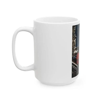 Diana Rigg #36 (Vintage Female Icon) White Coffee Mug - Go Mug Yourself