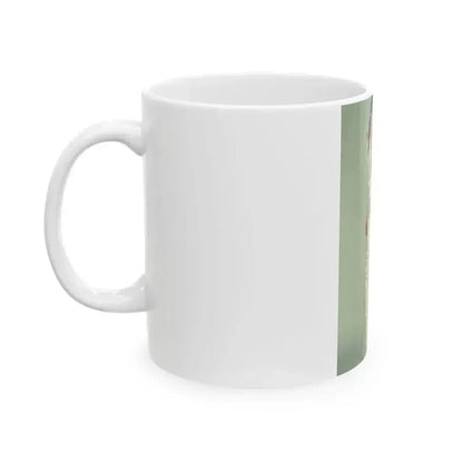 Diana Rigg #39 (Vintage Female Icon) White Coffee Mug - Go Mug Yourself