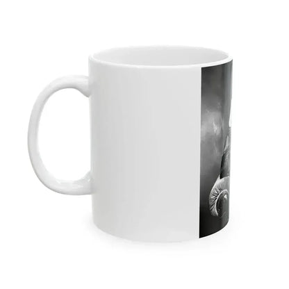 Diana Rigg #42 (Vintage Female Icon) White Coffee Mug - Go Mug Yourself