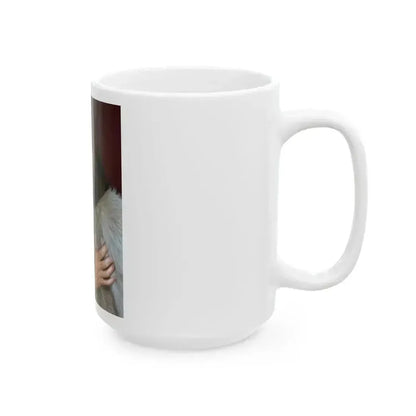 Diana Rigg #47 (Vintage Female Icon) White Coffee Mug - Go Mug Yourself