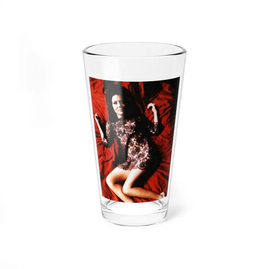 Diana Rigg #49 (Vintage Female Icon) Pint Glass 16oz-16oz-Go Mug Yourself