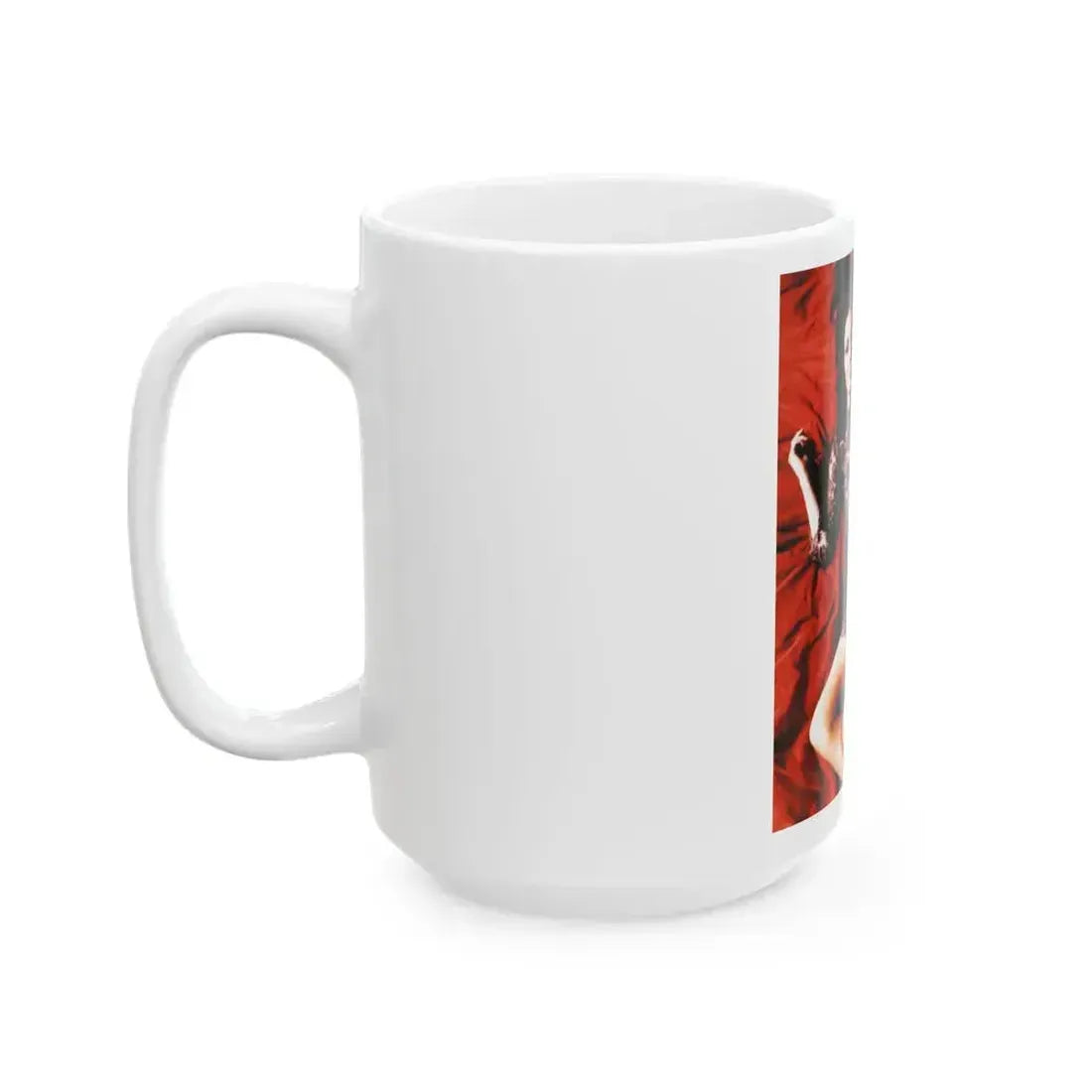 Diana Rigg #49 (Vintage Female Icon) White Coffee Mug - Go Mug Yourself