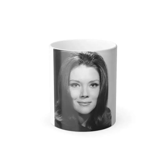 Diana Rigg #51 (Vintage Female Icon) Color Changing Coffee Mug 11oz - Go Mug Yourself