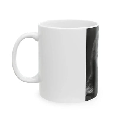 Diana Rigg #51 (Vintage Female Icon) White Coffee Mug - Go Mug Yourself