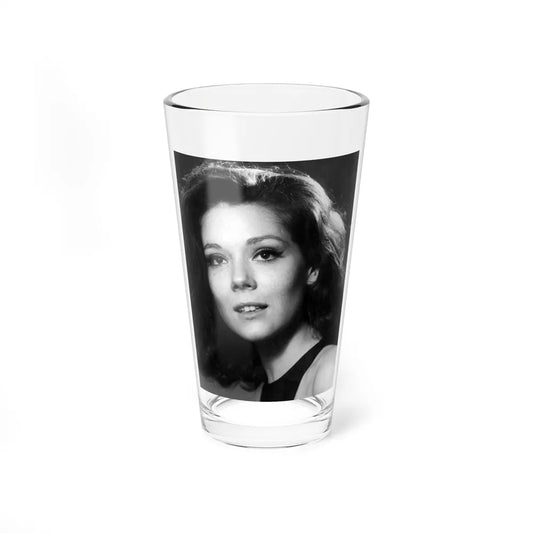 Diana Rigg #52 (Vintage Female Icon) Pint Glass 16oz-16oz-Go Mug Yourself