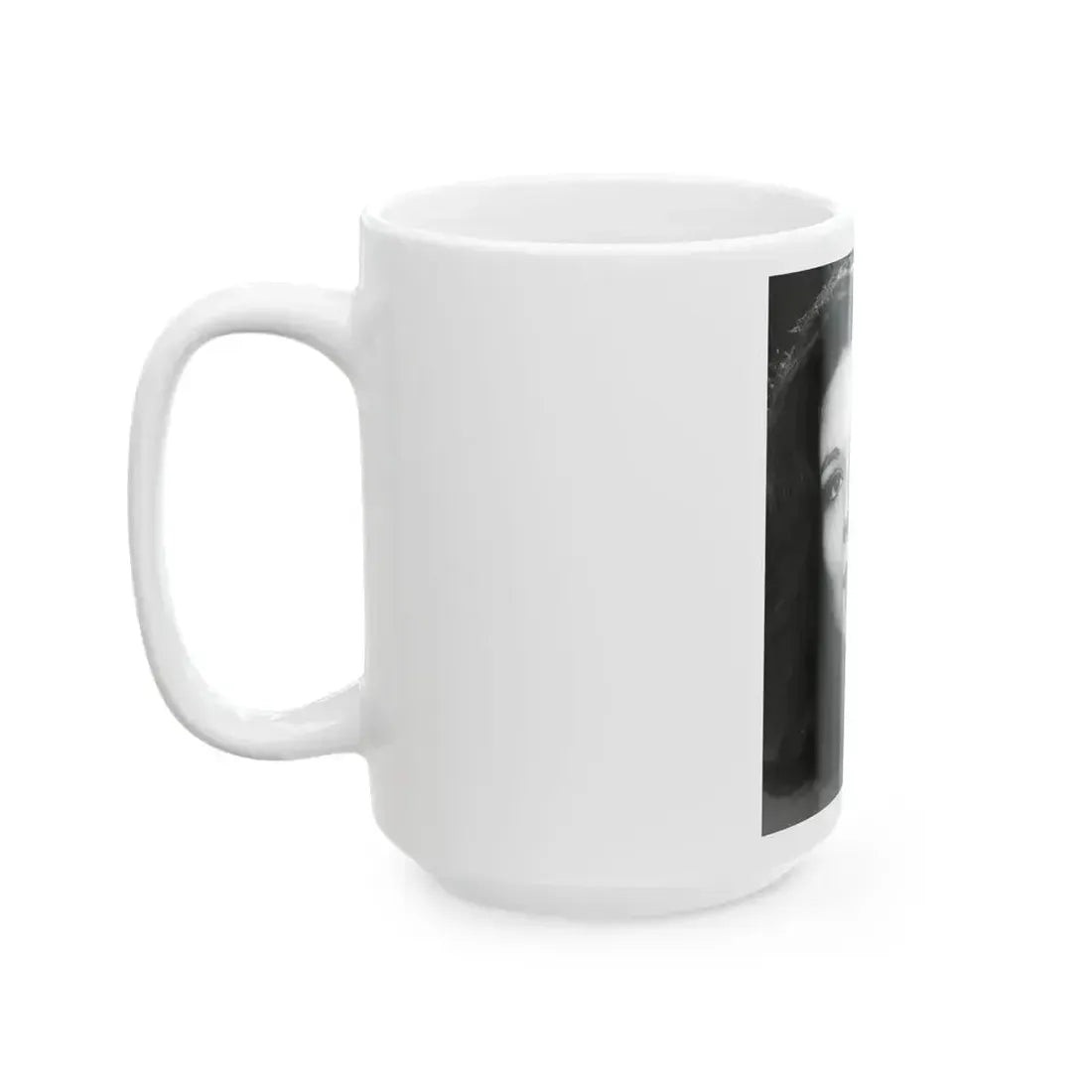 Diana Rigg #52 (Vintage Female Icon) White Coffee Mug - Go Mug Yourself