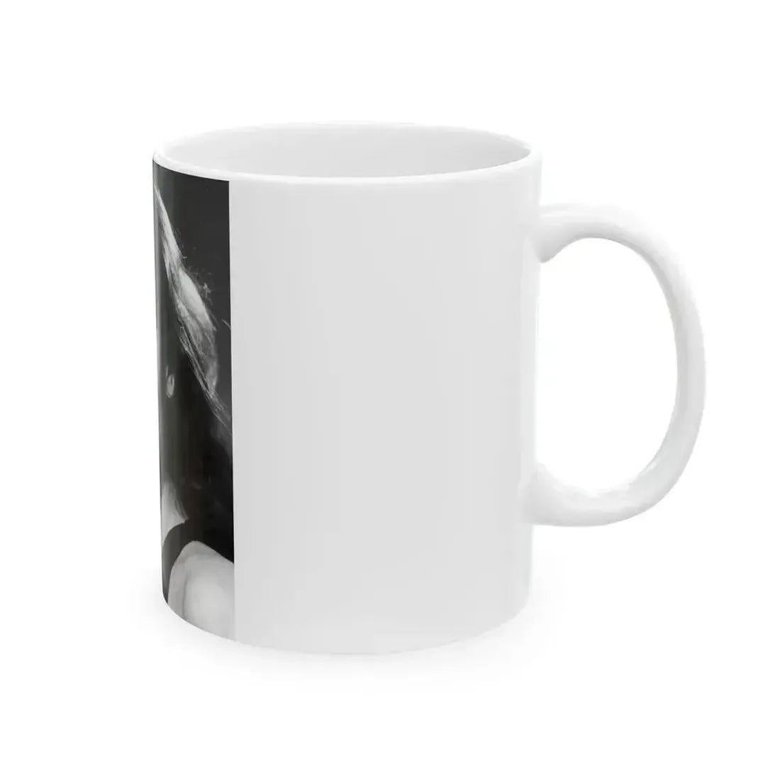 Diana Rigg #52 (Vintage Female Icon) White Coffee Mug - Go Mug Yourself