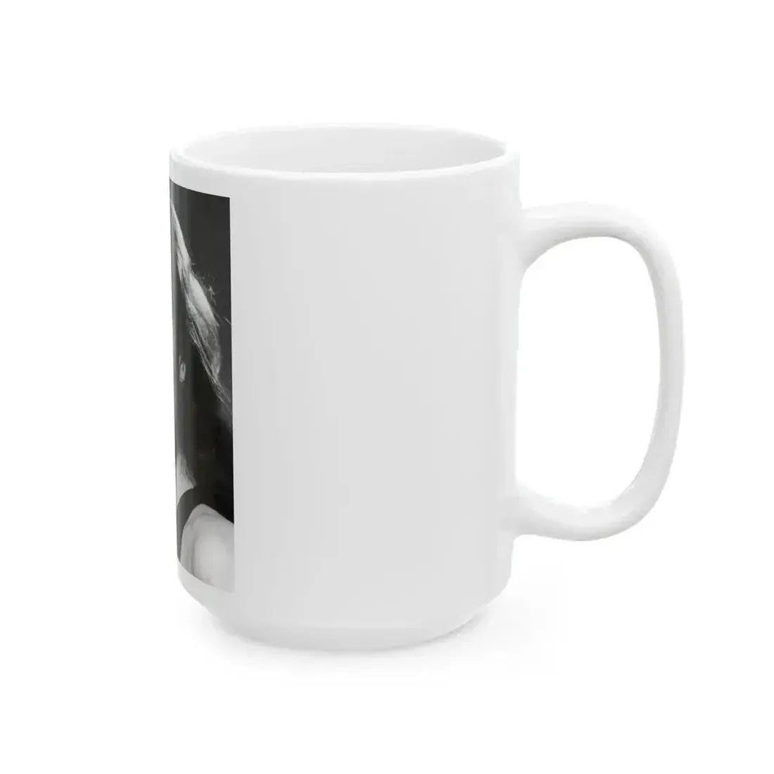 Diana Rigg #52 (Vintage Female Icon) White Coffee Mug - Go Mug Yourself