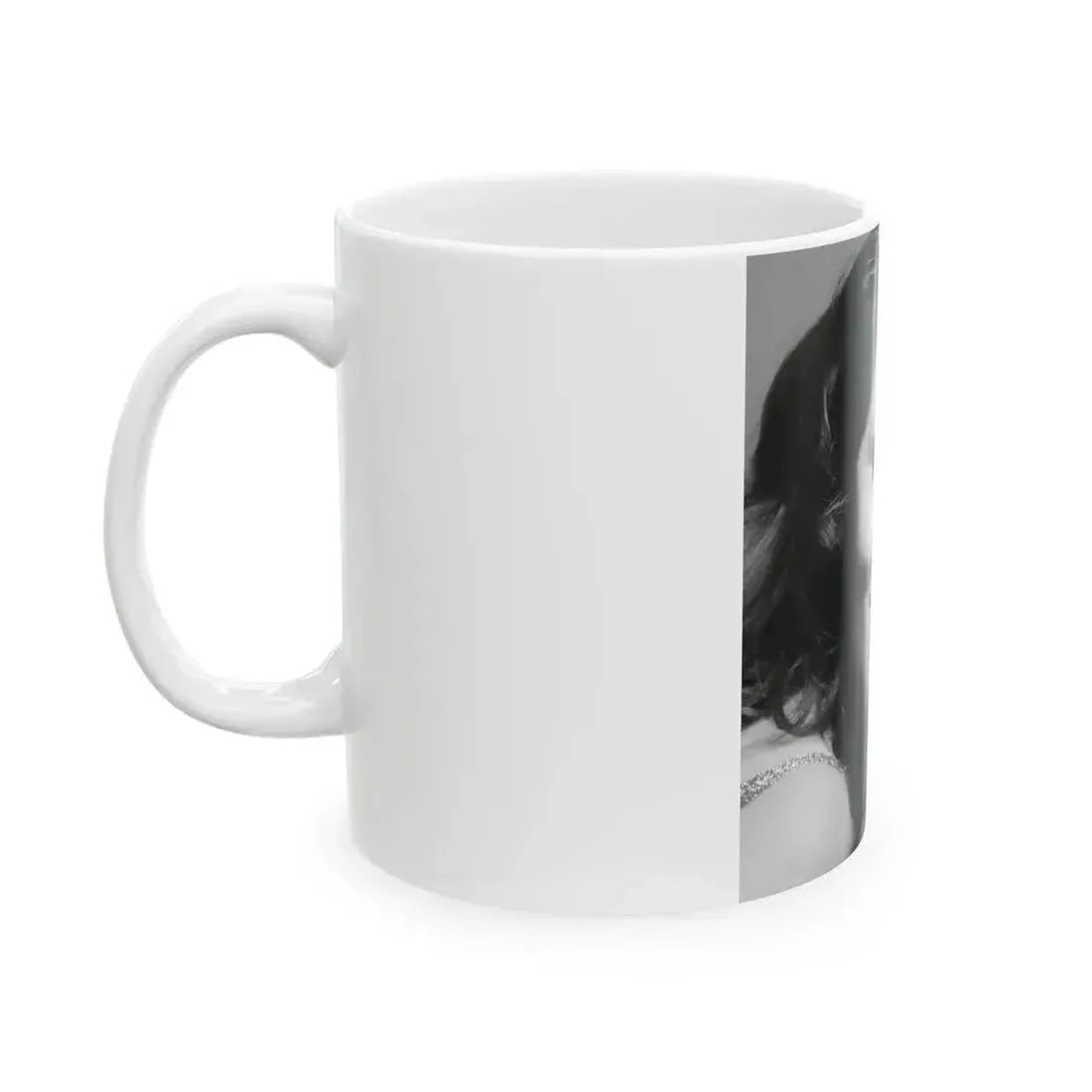 Diana Rigg #53 (Vintage Female Icon) White Coffee Mug - Go Mug Yourself