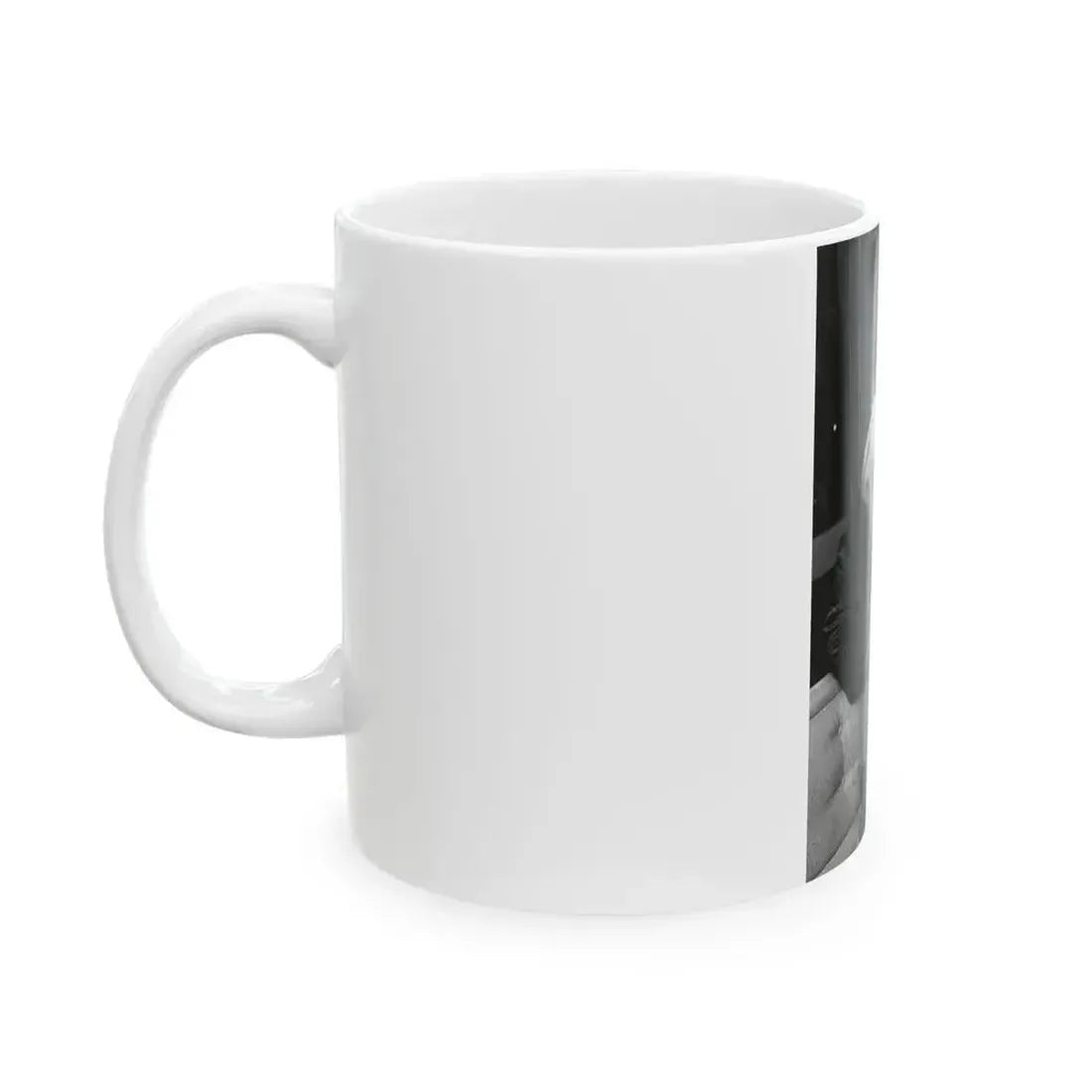 Diana Rigg #55 (Vintage Female Icon) White Coffee Mug - Go Mug Yourself