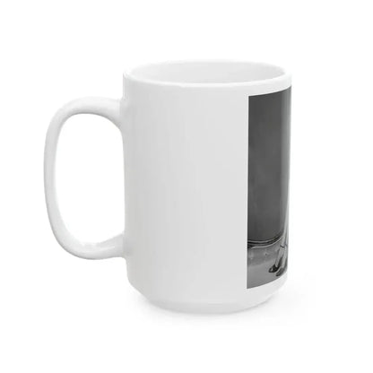 Diana Rigg #56 (Vintage Female Icon) White Coffee Mug - Go Mug Yourself