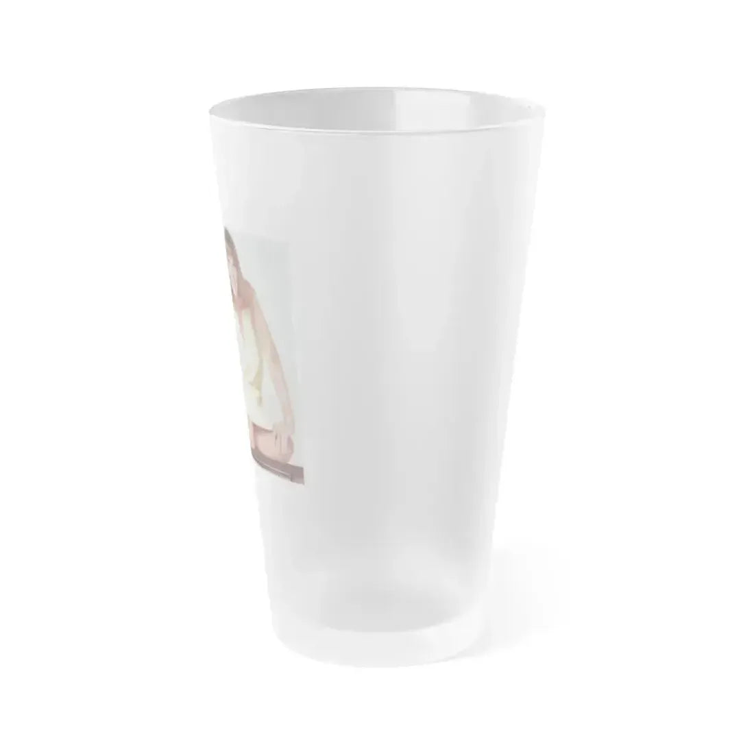 Diana Rigg #58 (Vintage Female Icon) Frosted Pint Glass 16oz - Go Mug Yourself