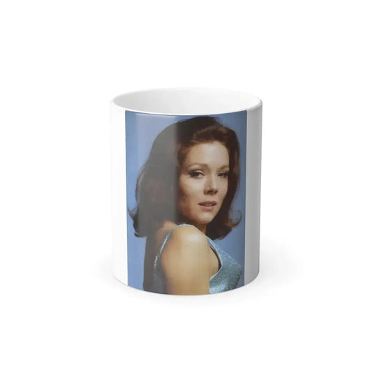 Diana Rigg #64 (Vintage Female Icon) Color Changing Mug 11oz 11oz - Go Mug Yourself