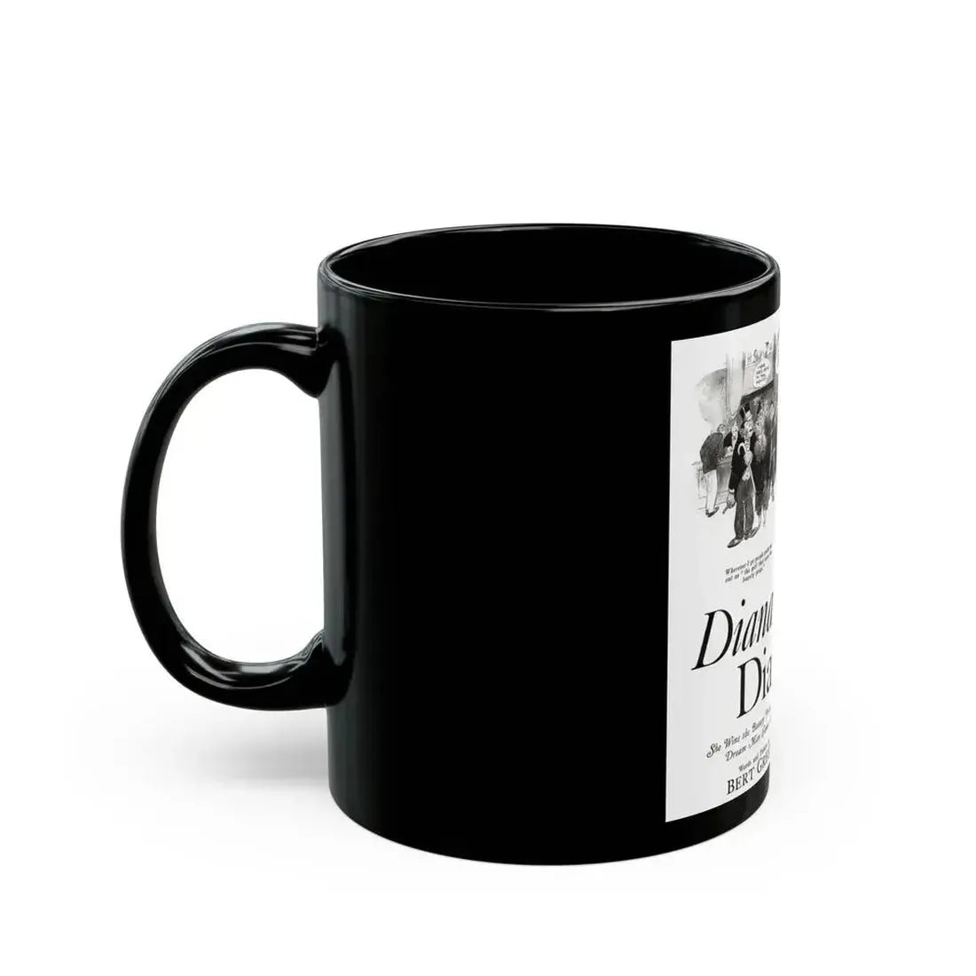 Diana's Diary, Liberty magazine, August 6, 1932 - Black Coffee Mug - Go Mug Yourself
