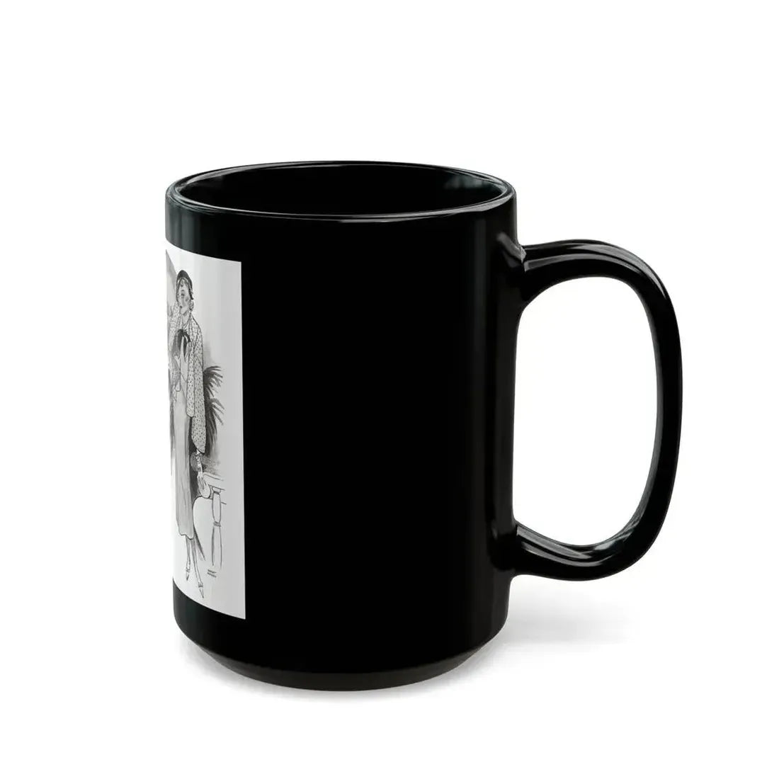 Diana's Diary, Liberty magazine, August 6, 1932 - Black Coffee Mug - Go Mug Yourself