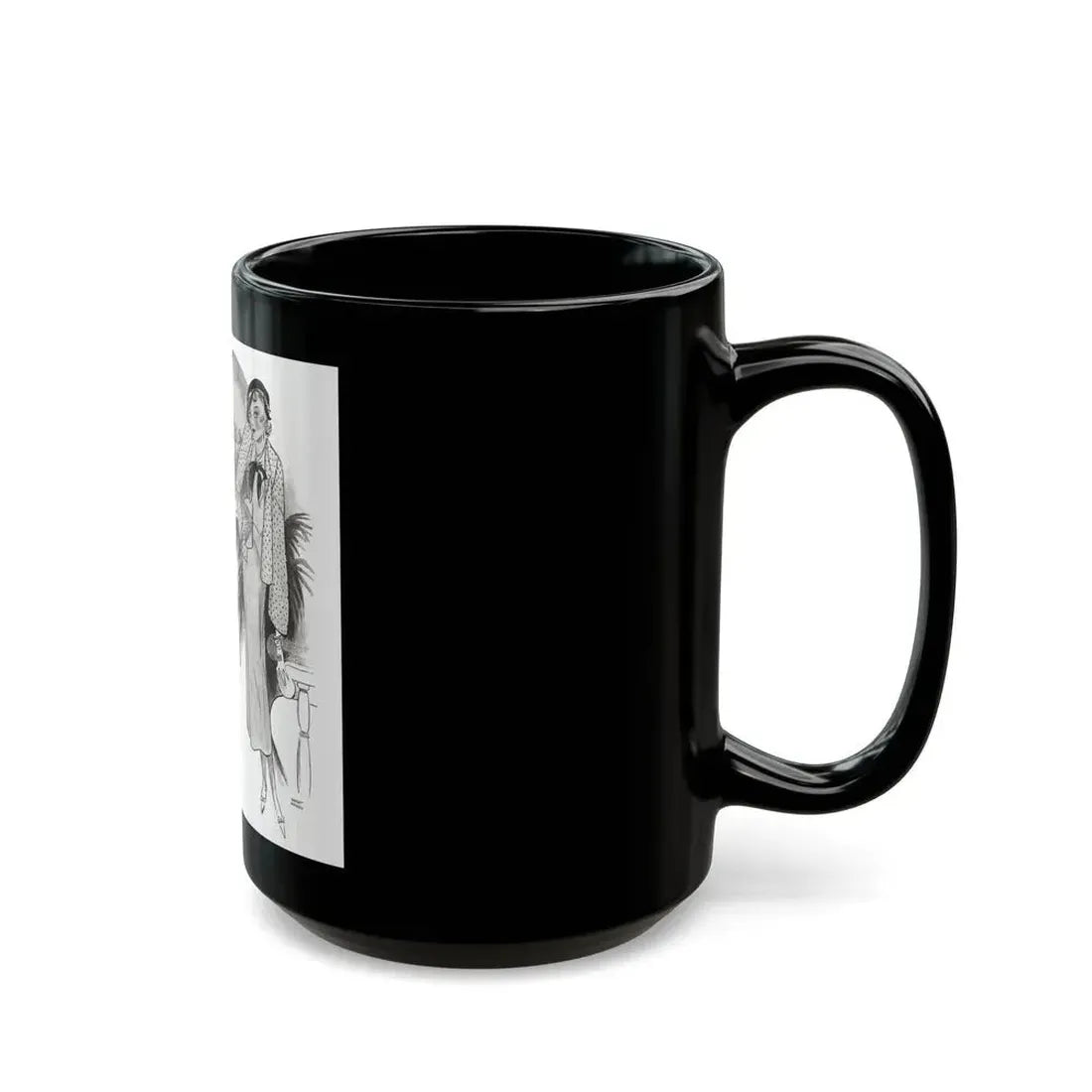 Diana's Diary, Liberty magazine, August 6, 1932 - Black Coffee Mug - Go Mug Yourself