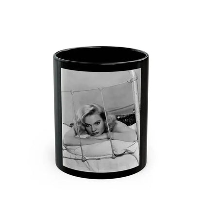Diane McBain #02 (Vintage Female Icon) Black Coffee Mug 11oz - Go Mug Yourself