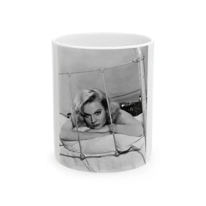 Diane McBain #02 (Vintage Female Icon) White Coffee Mug 11oz - Go Mug Yourself