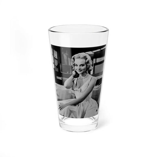 Diane McBain #03 (Vintage Female Icon) Pint Glass 16oz-16oz-Go Mug Yourself