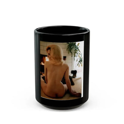 Diane McBain #06 (Vintage Female Icon) Black Coffee Mug 15oz - Go Mug Yourself