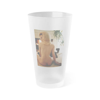 Diane McBain #06 (Vintage Female Icon) Frosted Pint Glass 16oz-16oz-Frosted-Go Mug Yourself