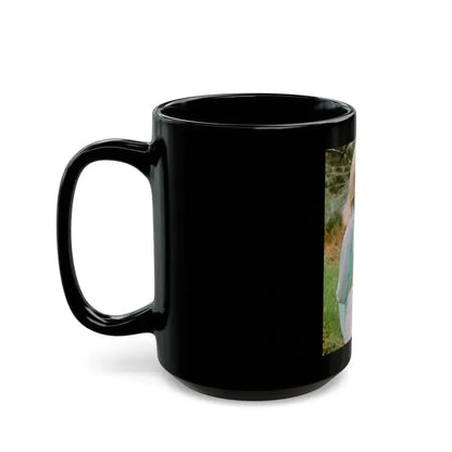 Diane McBain #12 (Vintage Female Icon) Black Coffee Mug - Go Mug Yourself