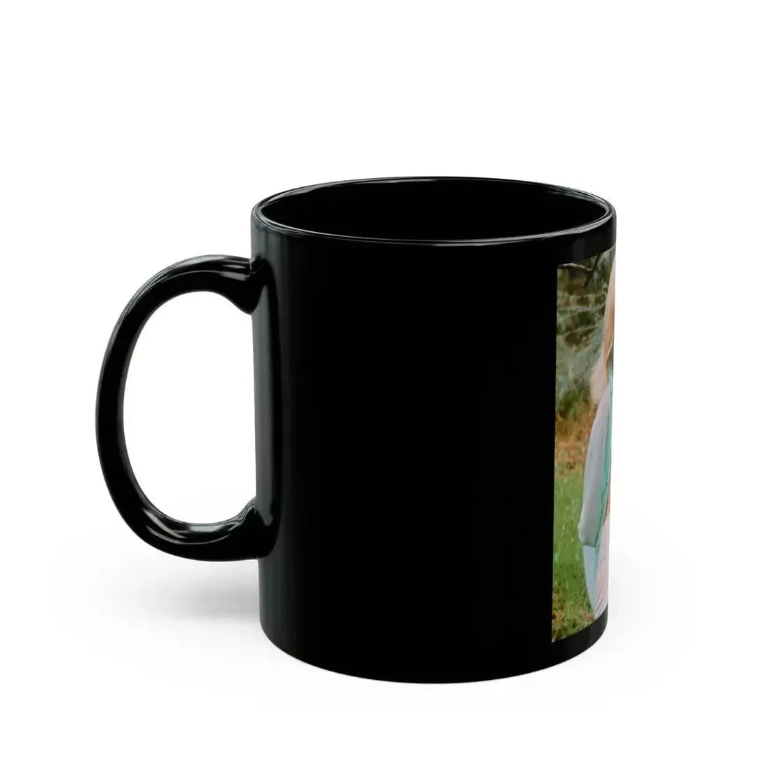 Diane McBain #12 (Vintage Female Icon) Black Coffee Mug - Go Mug Yourself