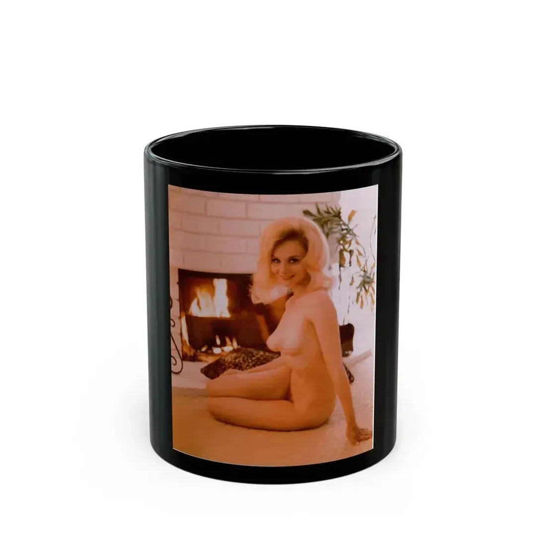 Diane McBain #13 (Vintage Female Icon) Black Coffee Mug 11oz - Go Mug Yourself