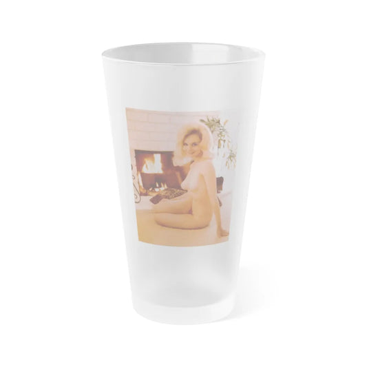 Diane McBain #13 (Vintage Female Icon) Frosted Pint Glass 16oz-16oz-Frosted-Go Mug Yourself