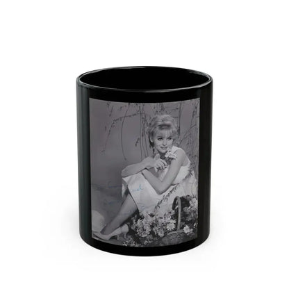 Diane McBain #22 (Vintage Female Icon) Black Coffee Mug 11oz - Go Mug Yourself