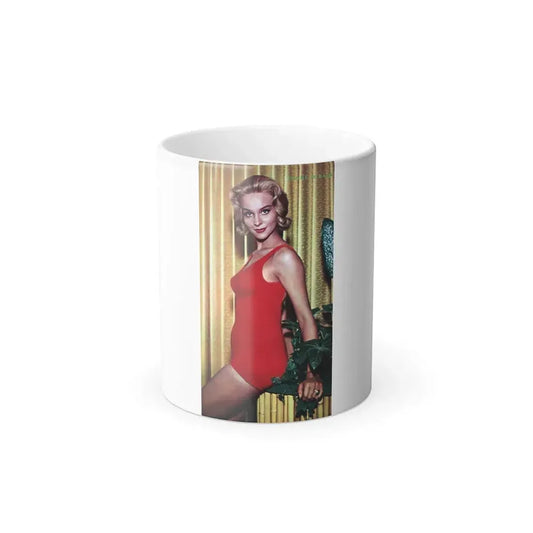 Diane McBain #26 (Vintage Female Icon) Color Changing Coffee Mug 11oz - Go Mug Yourself