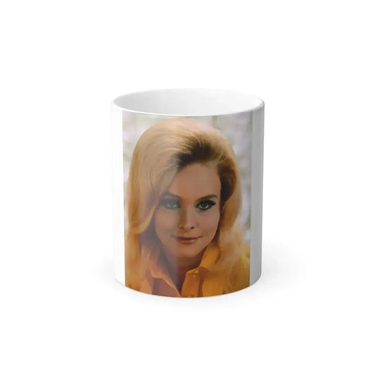 Diane McBain #28 (Vintage Female Icon) Color Changing Coffee Mug 11oz - Go Mug Yourself