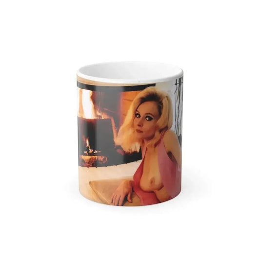 Diane McBain #29 (Vintage Female Icon) Color Changing Coffee Mug 11oz - Go Mug Yourself