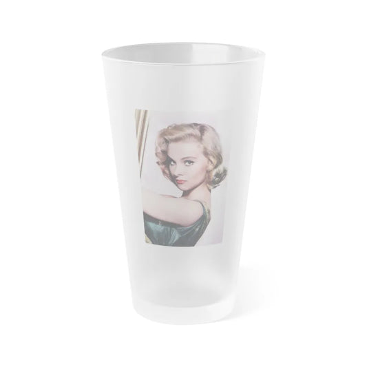 Diane McBain #30 (Vintage Female Icon) Frosted Pint Glass 16oz-16oz-Frosted-Go Mug Yourself