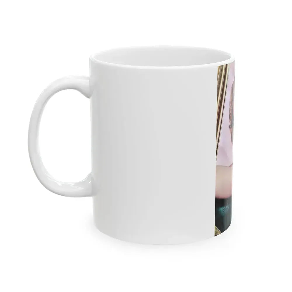 Diane McBain #30 (Vintage Female Icon) White Coffee Mug - Go Mug Yourself