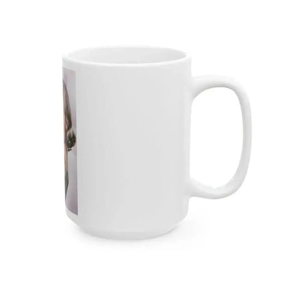 Diane McBain #30 (Vintage Female Icon) White Coffee Mug - Go Mug Yourself