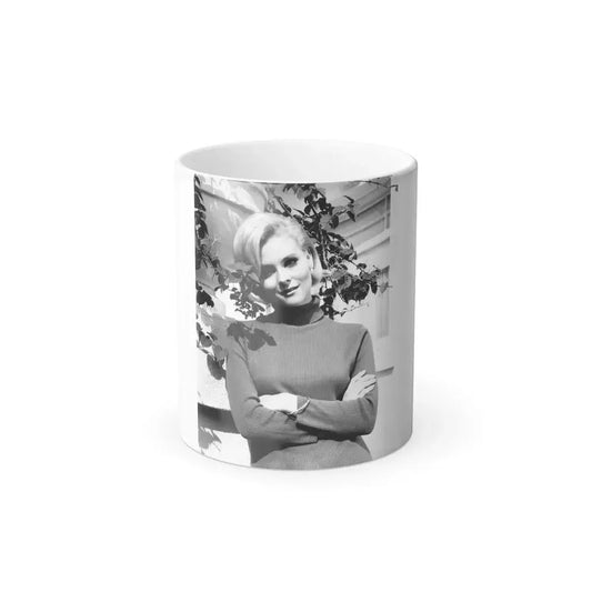 Diane McBain #33 (Vintage Female Icon) Color Changing Coffee Mug 11oz - Go Mug Yourself