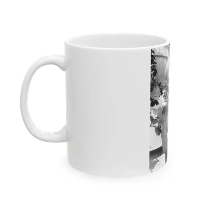 Diane McBain #33 (Vintage Female Icon) White Coffee Mug - Go Mug Yourself