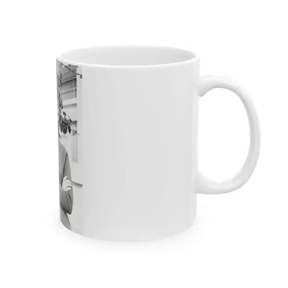 Diane McBain #33 (Vintage Female Icon) White Coffee Mug - Go Mug Yourself