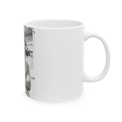 Diane McBain #33 (Vintage Female Icon) White Coffee Mug - Go Mug Yourself