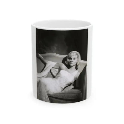 Diane McBain #39 (Vintage Female Icon) White Coffee Mug 11oz - Go Mug Yourself
