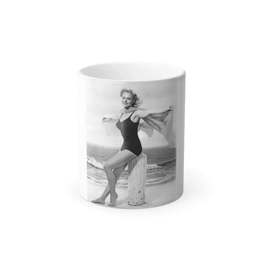Diane McBaine #09 (Vintage Female Icon) Color Changing Coffee Mug 11oz - Go Mug Yourself