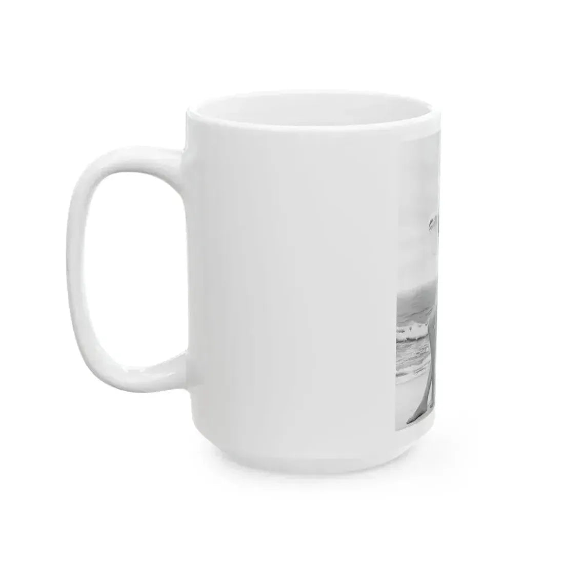 Diane McBaine #09 (Vintage Female Icon) White Coffee Mug - Go Mug Yourself