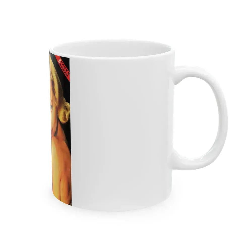 Diane McBaine #11 (Vintage Female Icon) White Coffee Mug - Go Mug Yourself