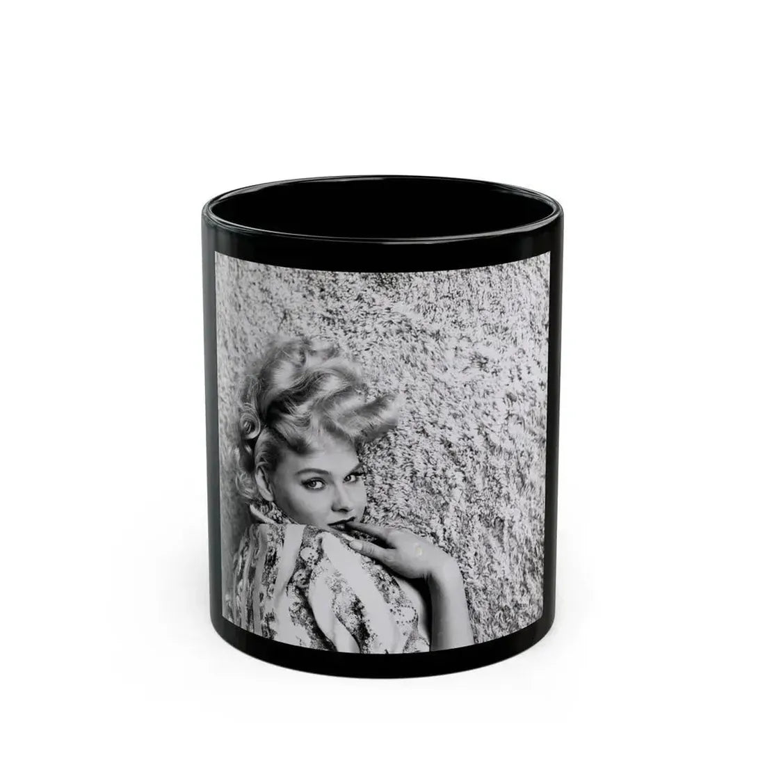 Diane McBaine #12 (Vintage Female Icon) Black Coffee Mug 11oz - Go Mug Yourself