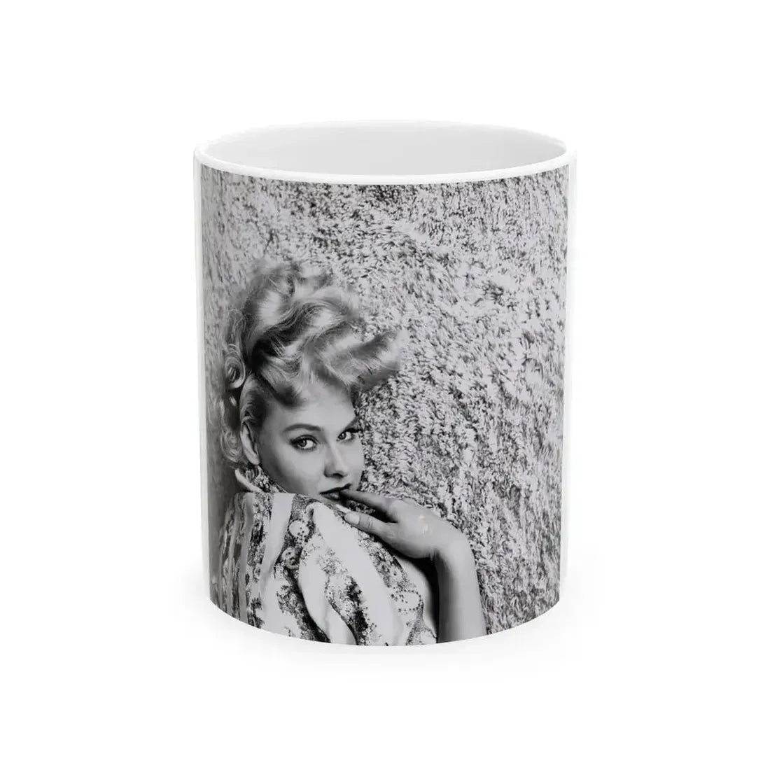 Diane McBaine #12 (Vintage Female Icon) White Coffee Mug 11oz - Go Mug Yourself